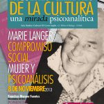 Cartel 3ª Conferencia: Marie Langer