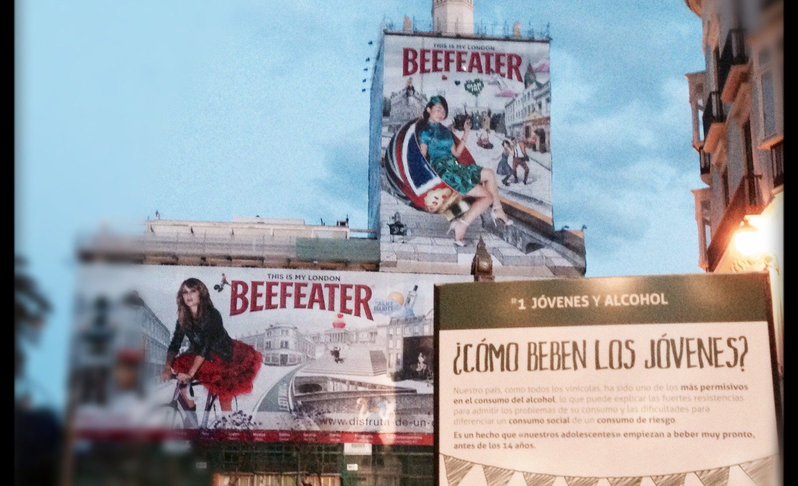 Contradicción entre campañas de publicidad