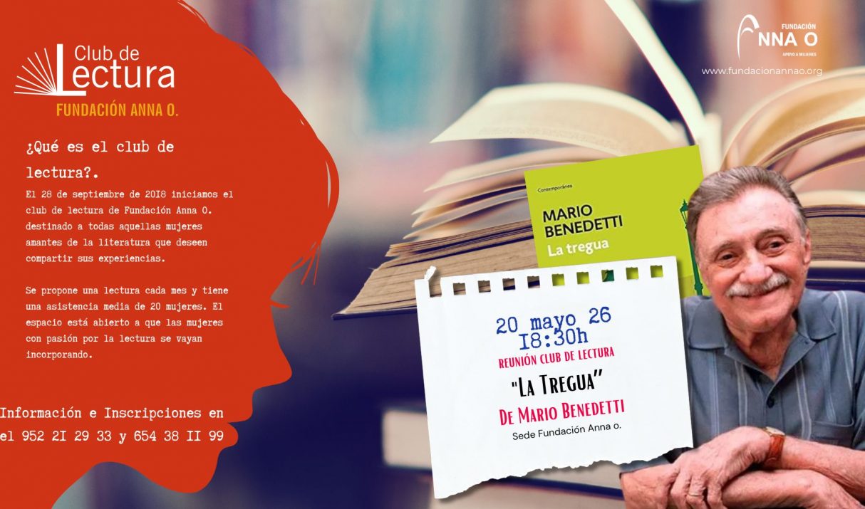 La Tregua de Benedetti protagoniza el El Club de Lectura Fundación Anna O.